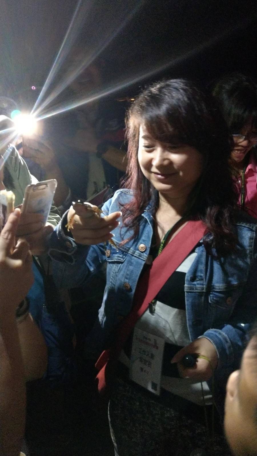 林文隆老師帶領夜觀 (2)